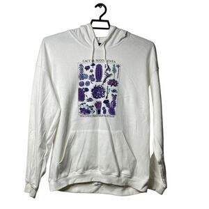 Neon Riot Unisex Cati & Succulents Pullover Sweatshirt Hoodie  X Large